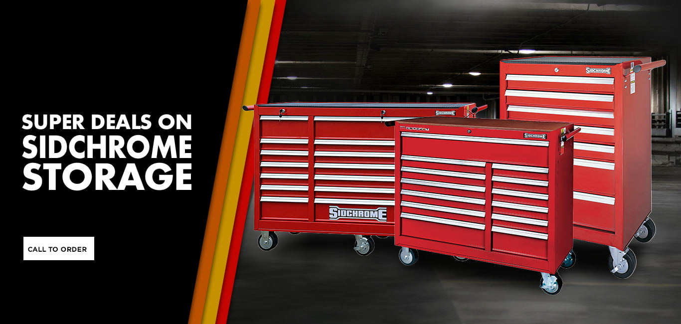 WORKBENCH WAREHOUSE Sidchrome Toolboxes Banner WORKBENCH WAREHOUSE Sidchrome Toolboxes Banner