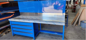 Workbench – 3 mm Folded steel Top