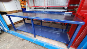Workbench - 3 mm Painted steel lower shelf